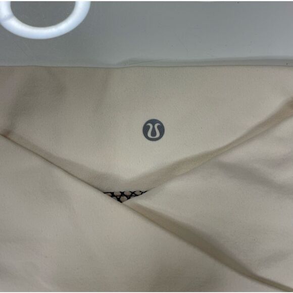 Lululemon Sunset Salutation Crop Leggings Women Size 4 ANWI/ZSPB Angel Wing - Picture 4 of 8